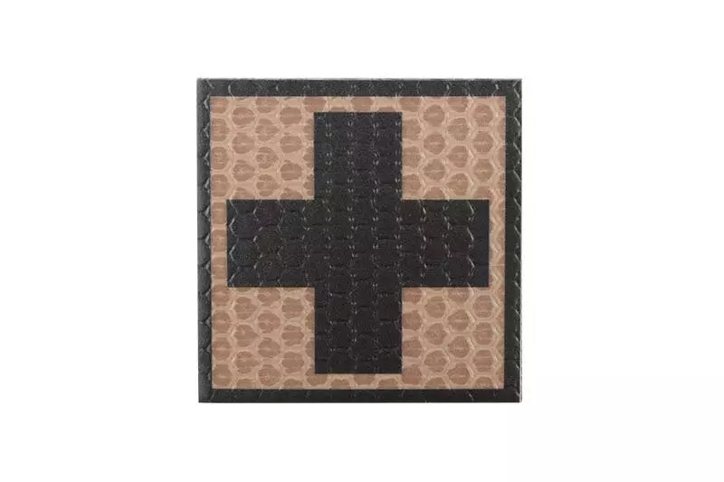 Naszywka IR - Krzyż Medyczny F1 - tan OD-G-KAM-30-017812-00 asgbox.pl asgbox.pl - Naszywka IR - Krzyż Medyczny F1 - tan