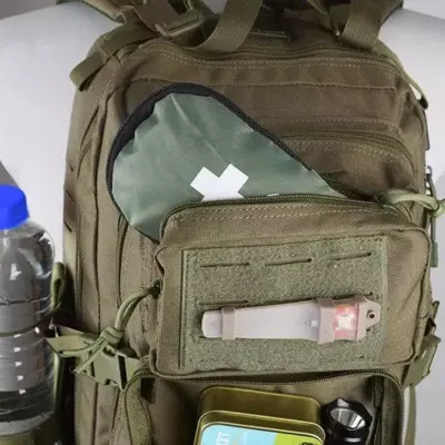 asgbox.pl - Plecak typu Assault Pack Laser-Cut USB - oliwkowy