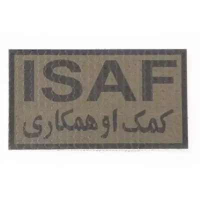 asgbox.pl - Naszywka IR - ISAF - CB