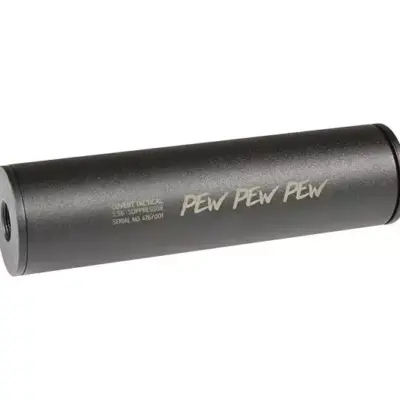 asgbox.pl - Tłumik Covert Tactical PRO 40x150mm "Pew Pew Pew"