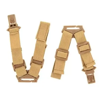 asgbox.pl - Zestaw klamer masek do hełmów - tan