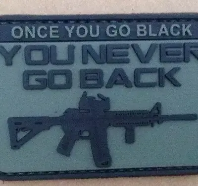 asgbox.pl - Naszywka 3D - You Never Go Back