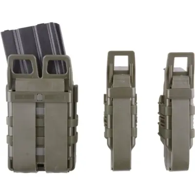 asgbox.pl - Zestaw ładownic Open III (2 XS+1 M) na magazynki pistoletowe + 5