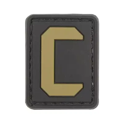 asgbox.pl - Naszywka 3D - Letter C