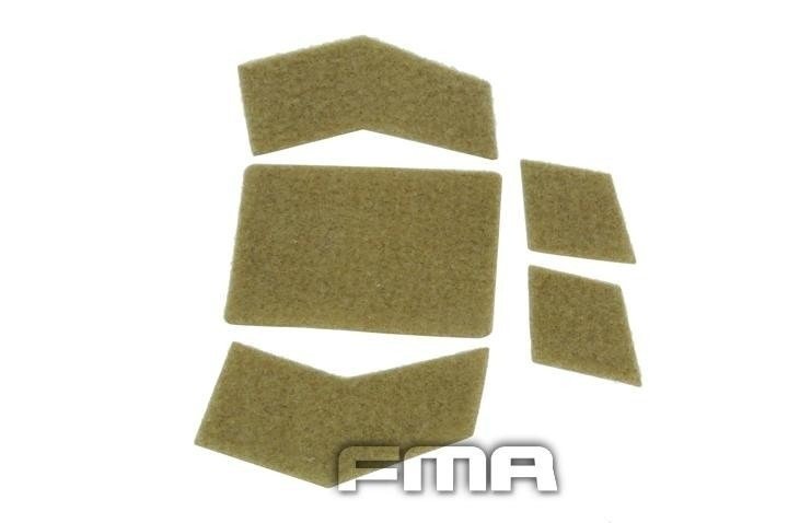 Zestaw rzepów do kasków TMF Tactical Bump - dark earth OD-G-FMA-21-006668-00 asgbox.pl asgbox.pl - Zestaw rzepów do kasków TMF Tactical Bump - dark earth