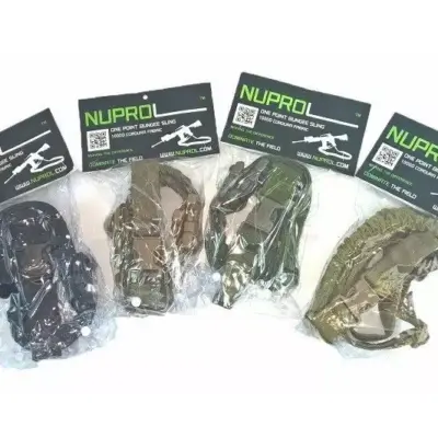 Alternative view of Jednopunktowy pas nośny QD  - olive drab