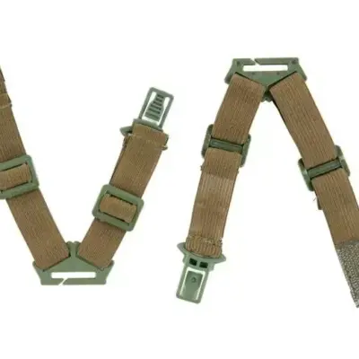 Alternative view of Zestaw klamer masek do hełmów - oliwkowy