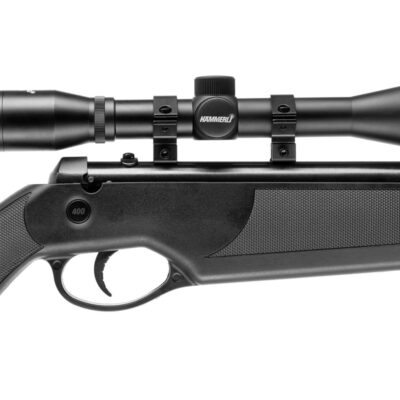 Hämmerli Black Force 400 Combo 4.5mm Spring Airgun Black OD-TM-12592206000 2.4379 asgbox.pl