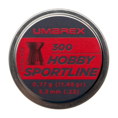 Walther Hobby Sportline 5.5 mm Flathead Pellets 0.77g 300rds OD-TM-12594600000 4.1716 asgbox.pl
