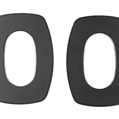 Alternative view of Earmor Ear Pads with Glasses Cuts for Impact Sport Black