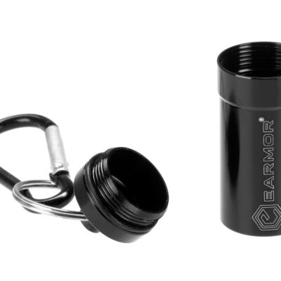 Earmor Earplugs Alu Container Black OD-TM-12730506000 asgbox.pl