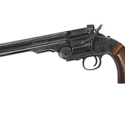 ASG Schofield 6" Gas Revolver, 4,5mm Steel BBs - Black