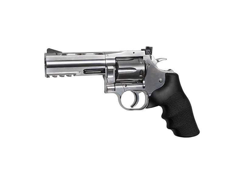 ASG CO2 Revolver Dan Wesson 715, Length 4" - Silver OD-A-WG0017 asgbox.pl ASG CO2 Revolver Dan Wesson 715, Length 4" - Silver