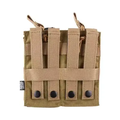 Alternative view of Podwójna ładownica Open I na magazynki AK/M4/G36 - tan