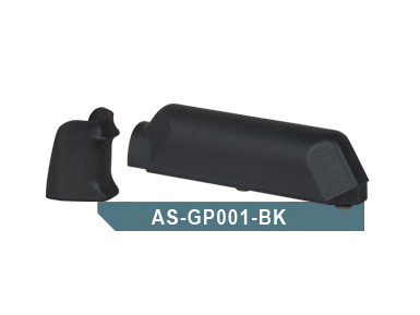 Amoeba (ARES) Striker AS01/02 Pistol Grip  a  Cheek Pad Set, Black