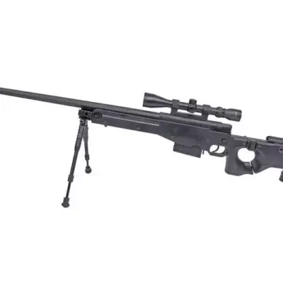 asgbox.pl - Replika karabinu snajperskiego G96D z lunetą i dwójnogiem