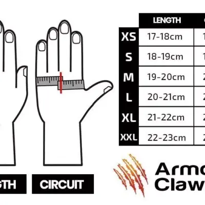 asgbox.pl - Rękawice taktyczne Armored Claw Direct Guard