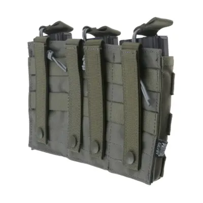 Potrójna ładownica Open I na magazynki AK/M4/G36 - ranger green OD-G-PRI-19-019481-00 asgbox.pl