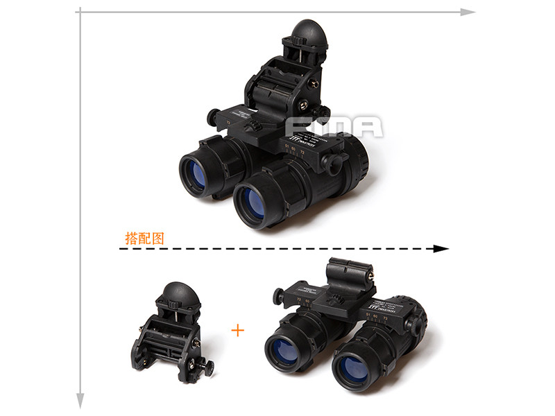 FMA AVS-9 Aviator's NVS Mount, Plastic - Black OD-A-TB1271 asgbox.pl FMA AVS-9 Aviator's NVS Mount, Plastic - Black - obrazek 6