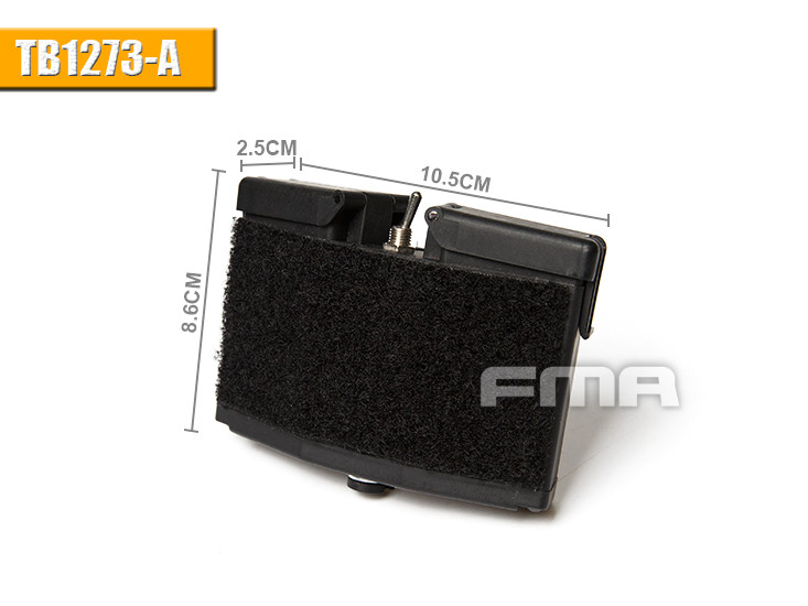 FMA AVS-9 Dummy NVG Battery Case Replica - Black OD-A-TB1273-A asgbox.pl FMA AVS-9 Dummy NVG Battery Case Replica - Black - obrazek 6