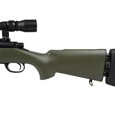Alternative view of Replika karabinu snajperskiego SW-04 (z lunetą i dwójnogiem) - oliwkowa