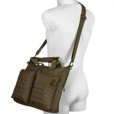 Alternative view of Taktyczna torba na laptopa Laser-Cut - oliwkowa