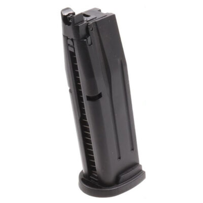 WE Gas Magazine for WE F17 / F18 GBB, 20 BBs - Black