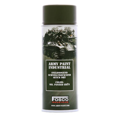 ARMY camouflage paint spray 400 ml WH PANZER GRÜN
