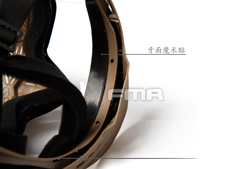 FMA F2 Full Face Protection Mask - Black OD-A-FM-F0026-BK asgbox.pl FMA F2 Full Face Protection Mask - Black - obrazek 11