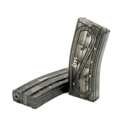 M4 140Rds Magazine For AEG (1PC) - Transparent