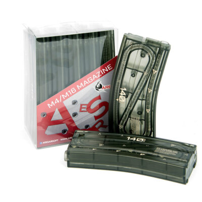 Alternative view of M4 140Rds Magazine For AEG (1PC) - Transparent
