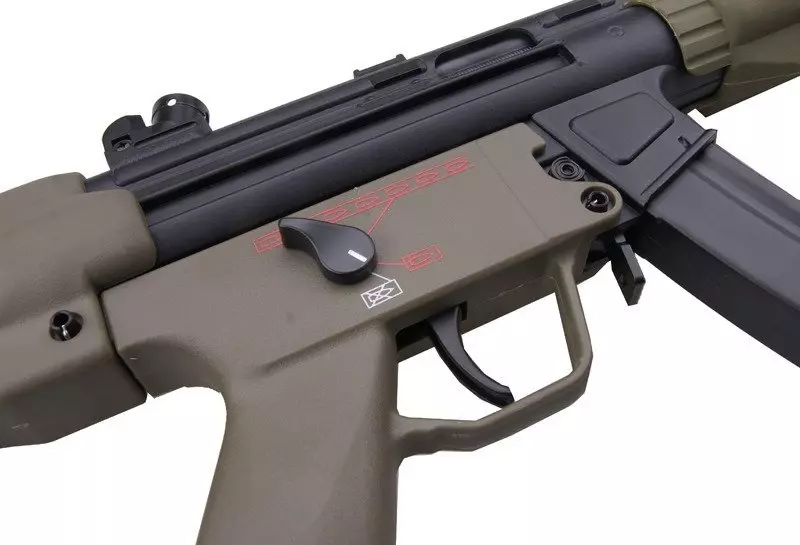 Replika pistoletu maszynowego LET-PM5-A5 OD-G-GIG-01-002352-00 asgbox.pl Replika pistoletu maszynowego LET-PM5-A5 - obrazek 3