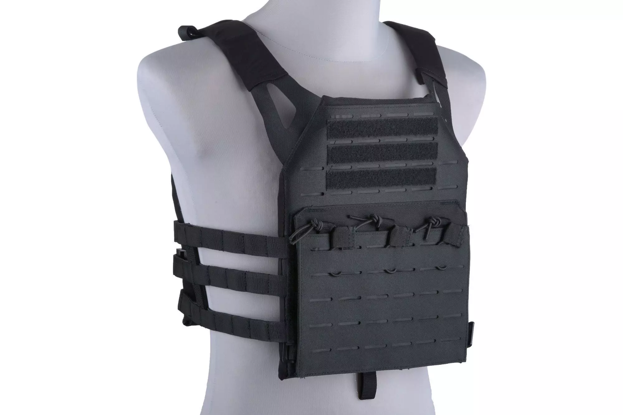 Kamizelka taktyczna typu Jump Laser-Cut - czarna OD-G-GFT-18-018411-00 asgbox.pl asgbox.pl - Kamizelka taktyczna typu Jump Laser-Cut - czarna