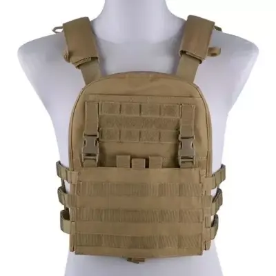 Alternative view of Kamizelka typu plate carrier z odpinanym panelem - tan