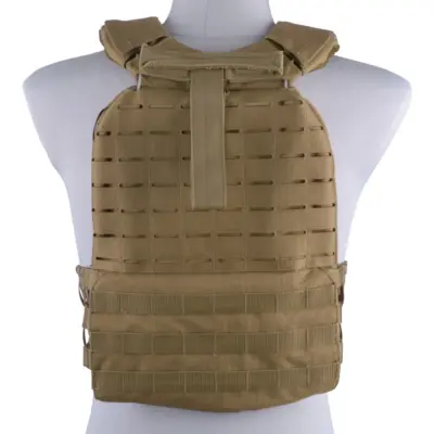Alternative view of Kamizelka typu plate carrier molle/laser-cut - tan
