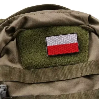 asgbox.pl - Naszywka IR - Flaga Polski - full color