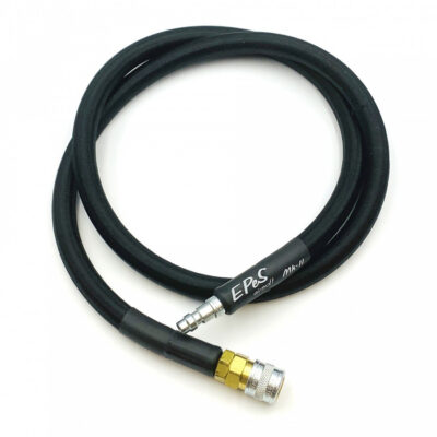 EPeS HPA S a F Braided Hose, 80cm, QD Foster - Black