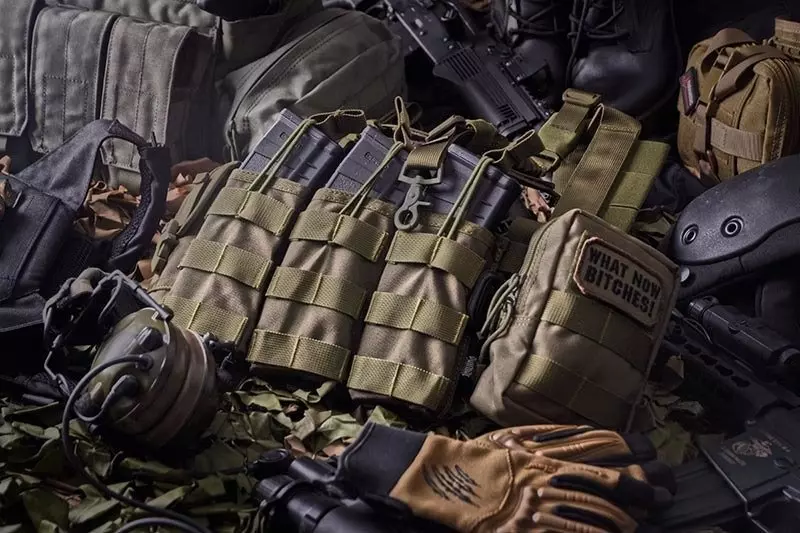 Mała ładownica cargo MOLLE - tan OD-G-PRI-19-019387-00 asgbox.pl Mała ładownica cargo MOLLE - tan - obrazek 2