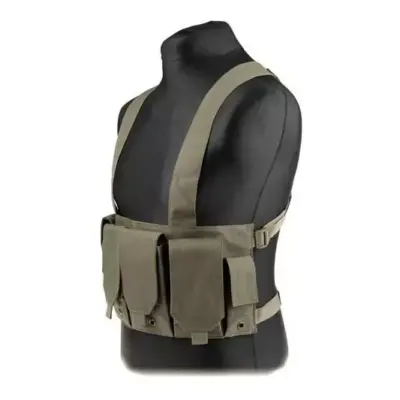 asgbox.pl - Kamizelka taktyczna typu Chest Rig - oliwkowa