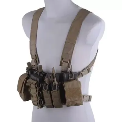 Alternative view of Kamizelka typu D3CR Chest Rig - tan