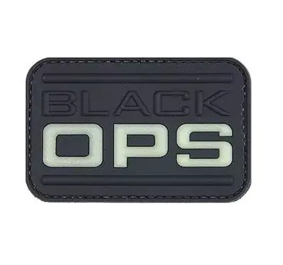 asgbox.pl - Naszywka 3D- BLACK OPS