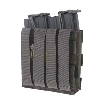 asgbox.pl - Podwójna ładownica Open Top na magazynki M4/M16 - foliage green