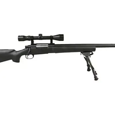 Replika karabinu snajperskiego SW-04 (z lunetą i dwójnogiem) - czarny OD-G-SWL-03-001247-00 asgbox.pl