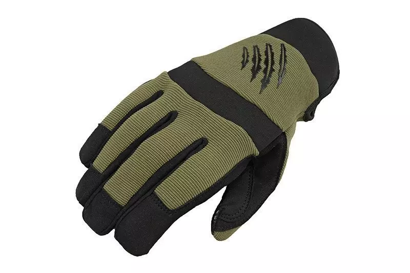 Rękawice taktyczne Armored Claw Shooter - oliwkowe OD-G-ACL-33-007256-03 asgbox.pl Rękawice taktyczne Armored Claw Shooter - oliwkowe - obrazek 3