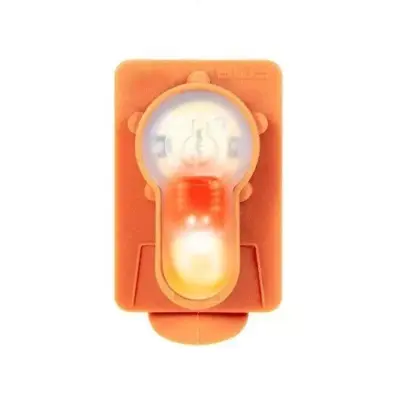 asgbox.pl - Marker elektroniczny Lightbuck Card Button - pomarańczowy (pomarańczowe światło)