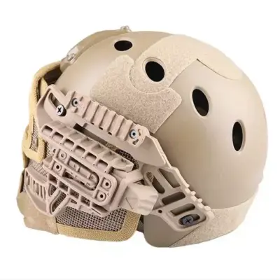 asgbox.pl - Replika kasku FAST PJ G4 System z osłoną twarzy - Coyote