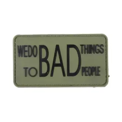 asgbox.pl - Naszywka 3D - We do bad things