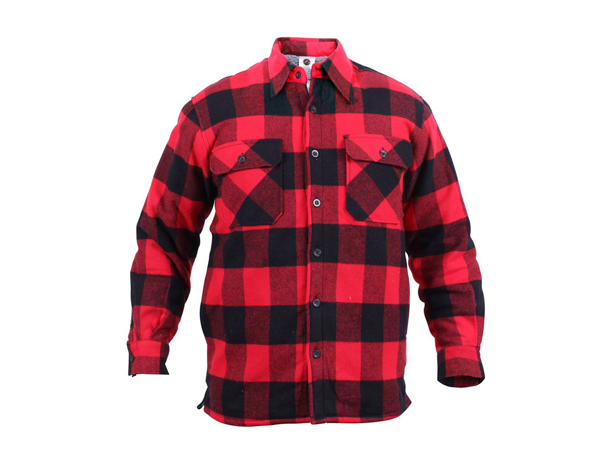 Lumberjack plaid shirt warm RED OD-A-ROTHC047-XL asgbox.pl Lumberjack plaid shirt warm RED