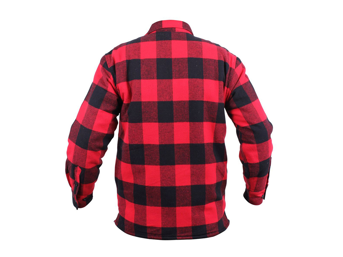 Lumberjack plaid shirt warm RED OD-A-ROTHC047-XL asgbox.pl Lumberjack plaid shirt warm RED - obrazek 4