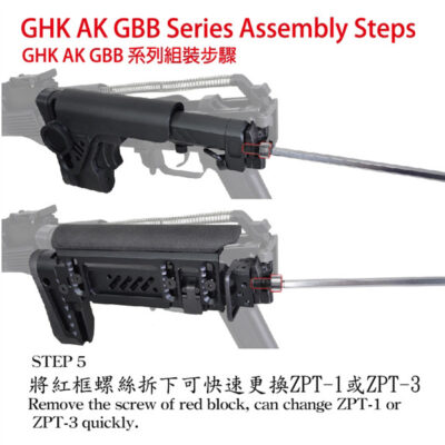 LCT ZPT-3 Buttstock "Classic" OD-A-LCT0175 asgbox.pl